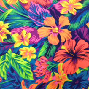 Hawaiian Floral Print | Tahitian Floral
