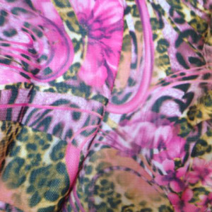 Flowers and Cheetah Print