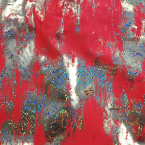 silver-foil-chaos-pattern-hot-coral-fabric