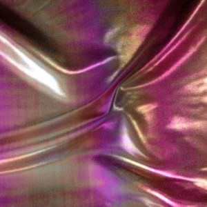 Metallic Oil Spill Fabric | Dip Dye Fabric