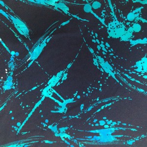 Neon Paint Splatter Spandex | Splatter Paint Print