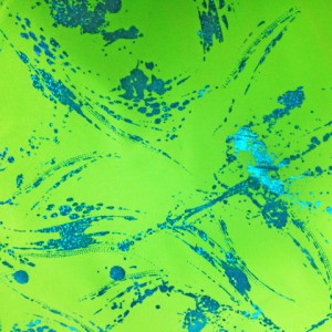 Neon Paint Splatter Spandex| Splatter Paint Print
