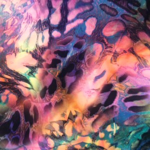 Abstract Galaxy Spandex| Textured Animal Spandex Print
