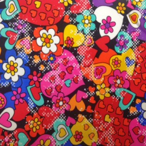 Colorful Heart Print | Graffiti Heart