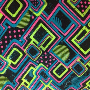 Multi Color Geo Pattern Print