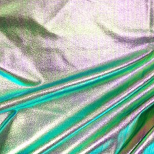 Metallic Multi Color Spandex | Metallic Stretch Denim Fabric