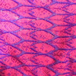 Neon Foil Printed Spandex | Diamond Drops