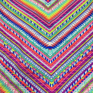 Colorful Zig Zag Fabric