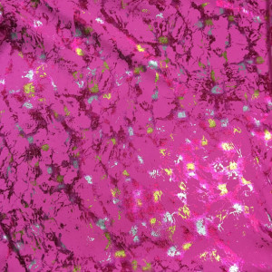 Hologram Paint Splatter Fabric | Splat