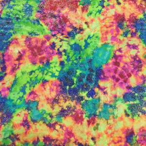 Neon Tye-Dye Spandex | Neon Tye-Dye