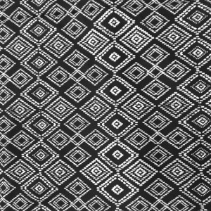 Black and White Aztec Print | Diamond Aztec