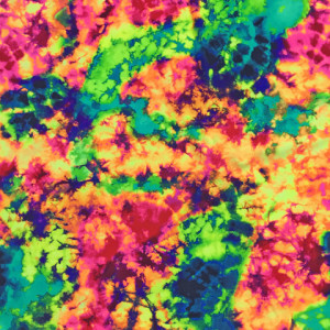 Neon Tye-Dye Spandex | Neon Tye-Dye