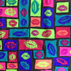 multi-colored-spandex-print-lips-kisses