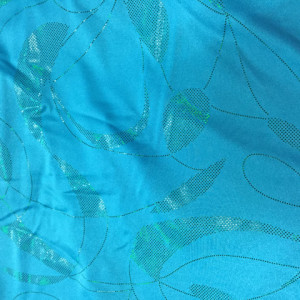 Blue Sparkle Spandex