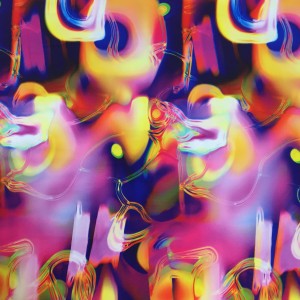 Blown Glass Spandex Print | Liquid Glass