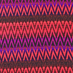 Neon Chevron Spandex | Techno Chevron