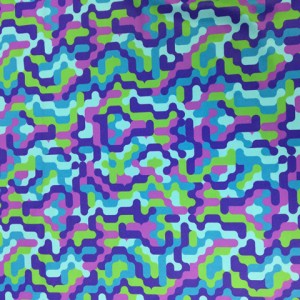 Neon Digital Puzzle Print