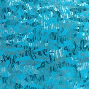 Blue Digital Camo Spandex