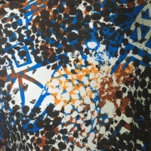 Abstract lines and dots