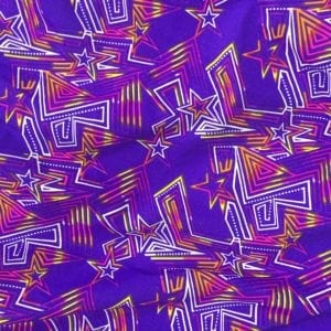 Jem Power, Purple, printed spandex