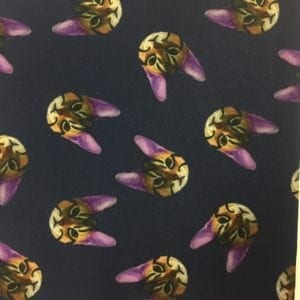 Kitty Kat Vision, Cat head fabric, cat fabric, spandex cat fabric