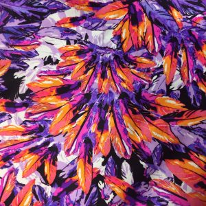 Bright Vivid Feathers Print