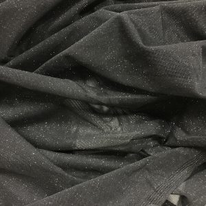 black twinkle mesh, twinkle mesh fabric, sparkly mesh fabric, trendy yoga wear, mesh for leggings